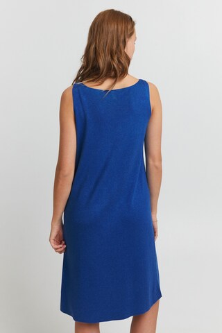 PULZ Jeans Gebreide jurk 'SARA' in Blauw