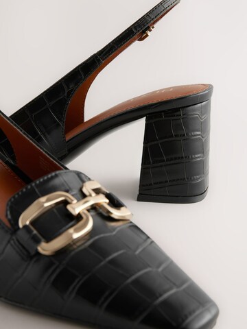 Décolleté sling di Next in nero