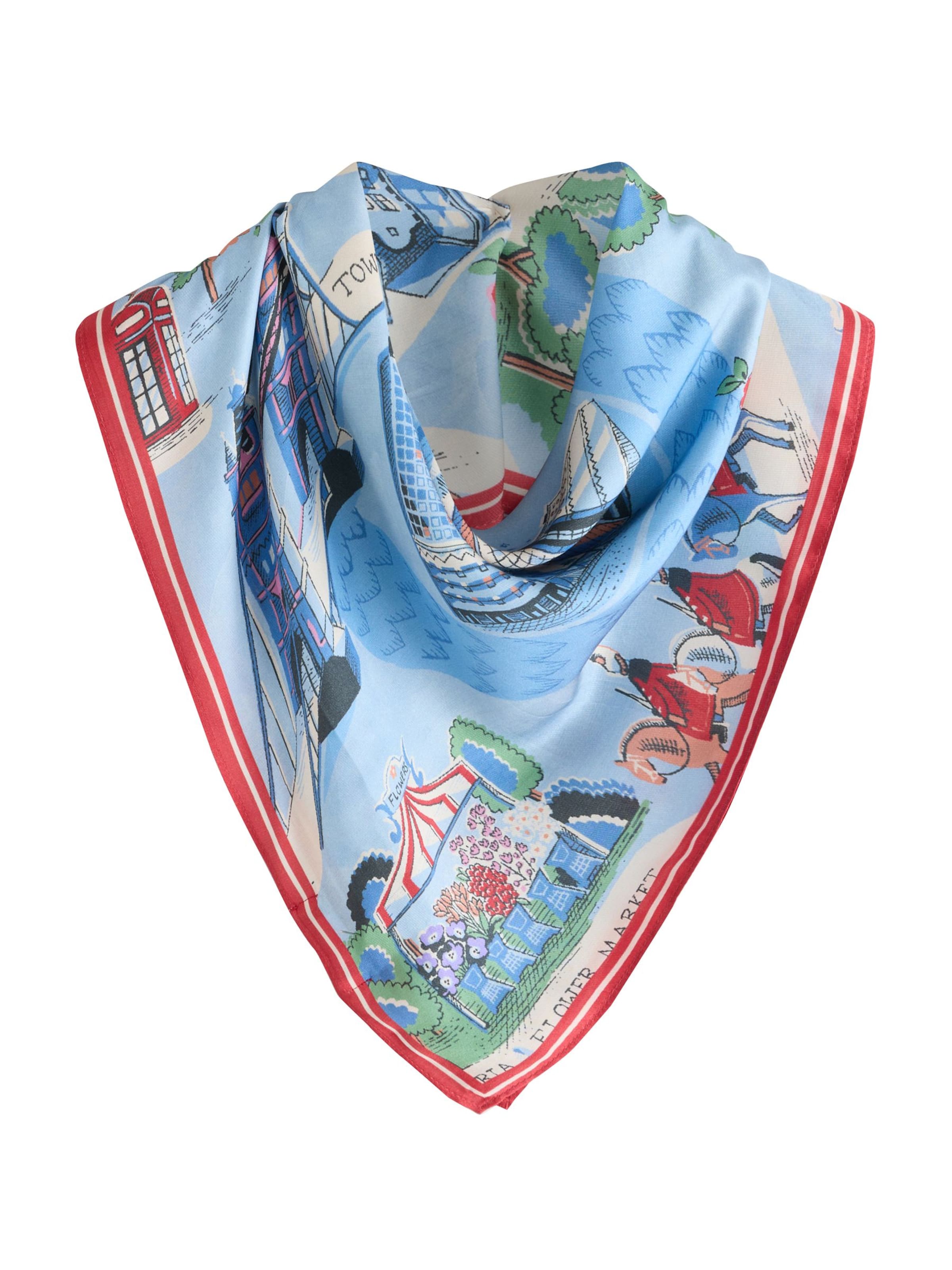 Cath Kidston Shawl in One Size in Sky blue / Mixed colours, Item view