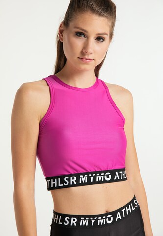 myMo ATHLSR Sports Top in Pink