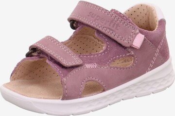 SUPERFIT - Sapatos abertos 'LAGOON' em rosa: frente