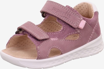 SUPERFIT - Zapatos abiertos 'LAGOON' en rosa: frente