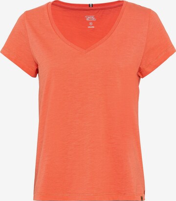 CAMEL ACTIVE T-Shirt in Orange: predná strana