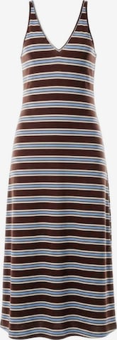 I AM - Vestido 'Abito Cotone Righe 25260' en marrón: frente