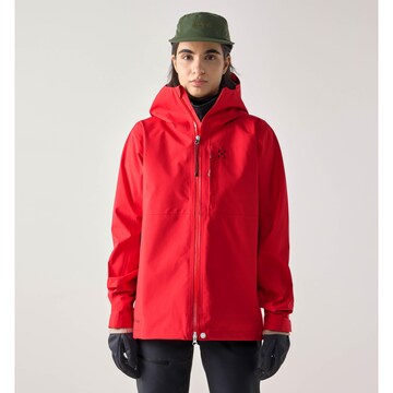 Haglöfs Outdoor Jacket in Red: front