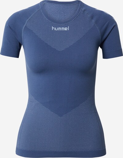 Hummel Functioneel shirt 'First Seamless' in de kleur Duifblauw / Lichtblauw, Productweergave