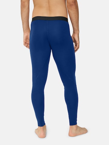 DANISH ENDURANCE Lange onderbroek 'Merino' in Blauw