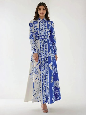 Hiccup Kleid in Blau: Vorderseite