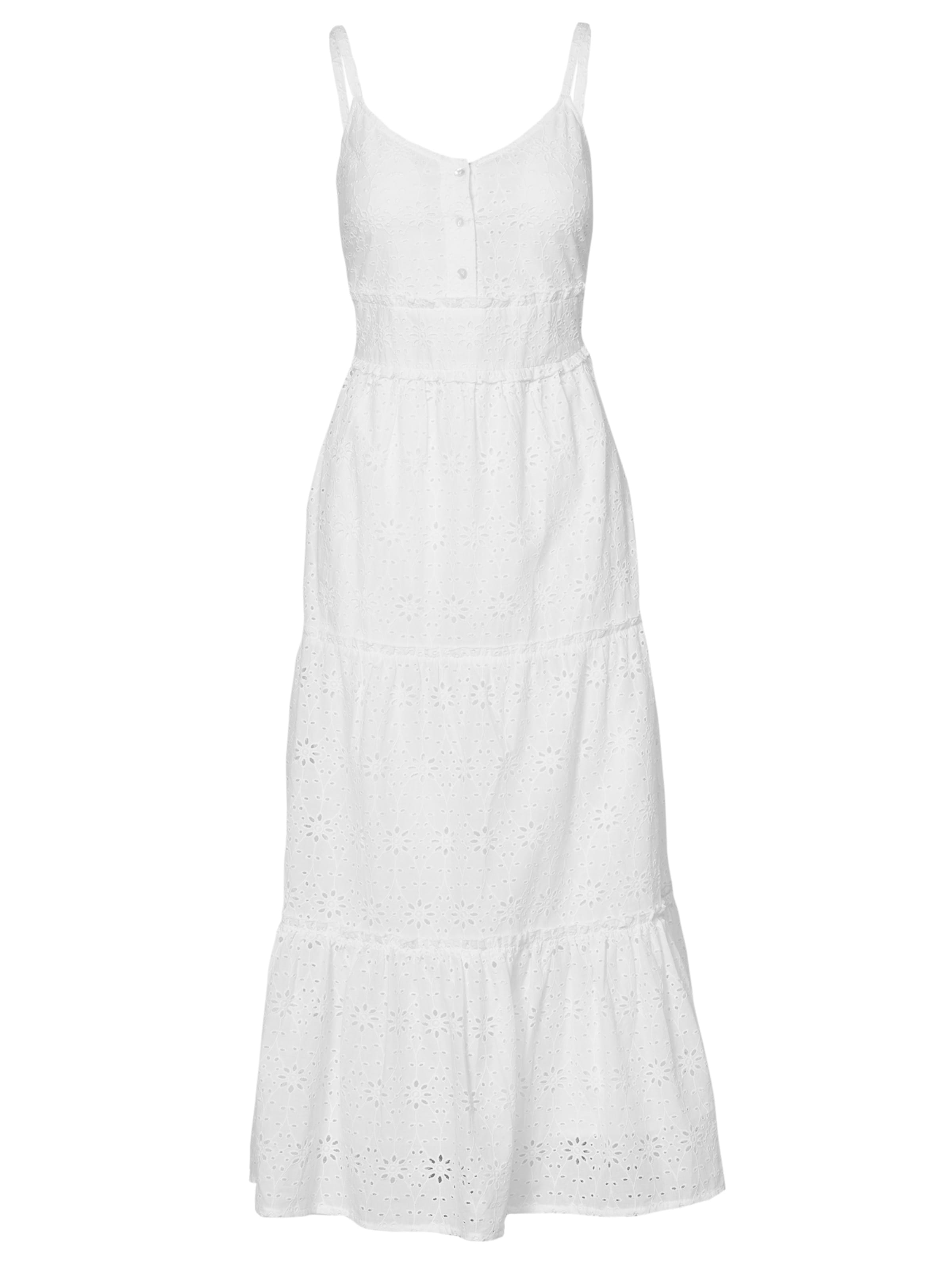 KOROSHI Sommarklänning i vit: framsida