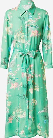 REPLAY Shirt Dress in Green: front