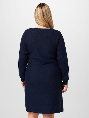 EVOKED Knitted dress 'CILIA' in Blue