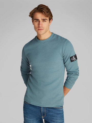 Calvin Klein Jeans Shirt in Blau: Vorderseite