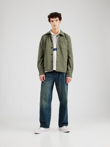 Fit confort Veste mi-saison 'Superflex' Lindbergh en vert