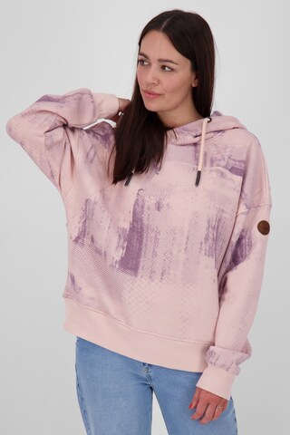 Alife and Kickin Sweatshirt 'JessyAK' in Roze: voorkant