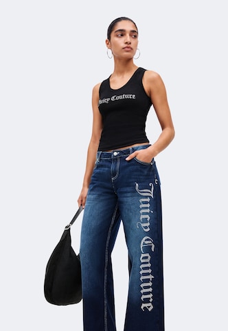 Juicy Couture Wide Leg Jeans in Blau