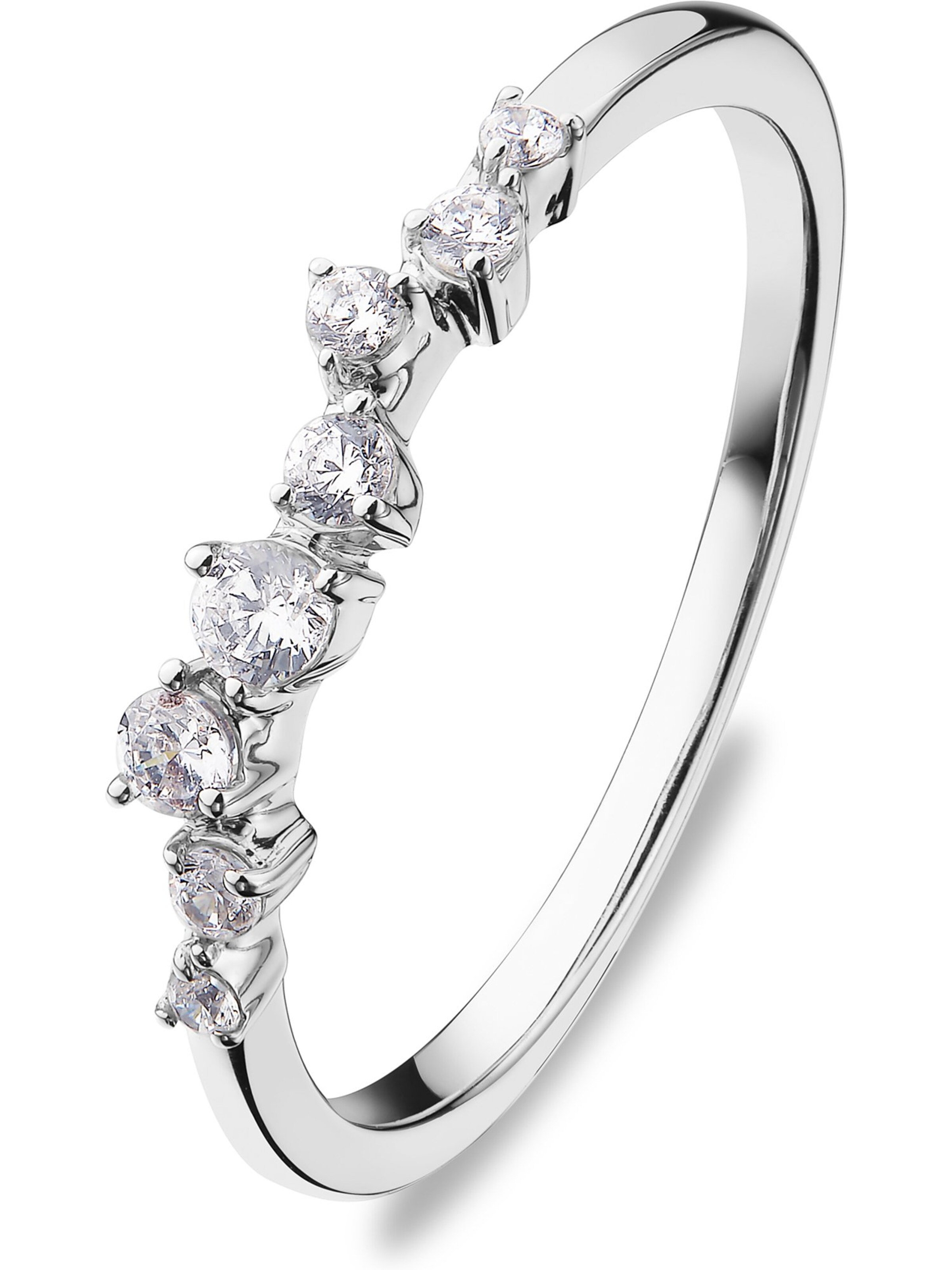 CHRIST Ring in Silver: front