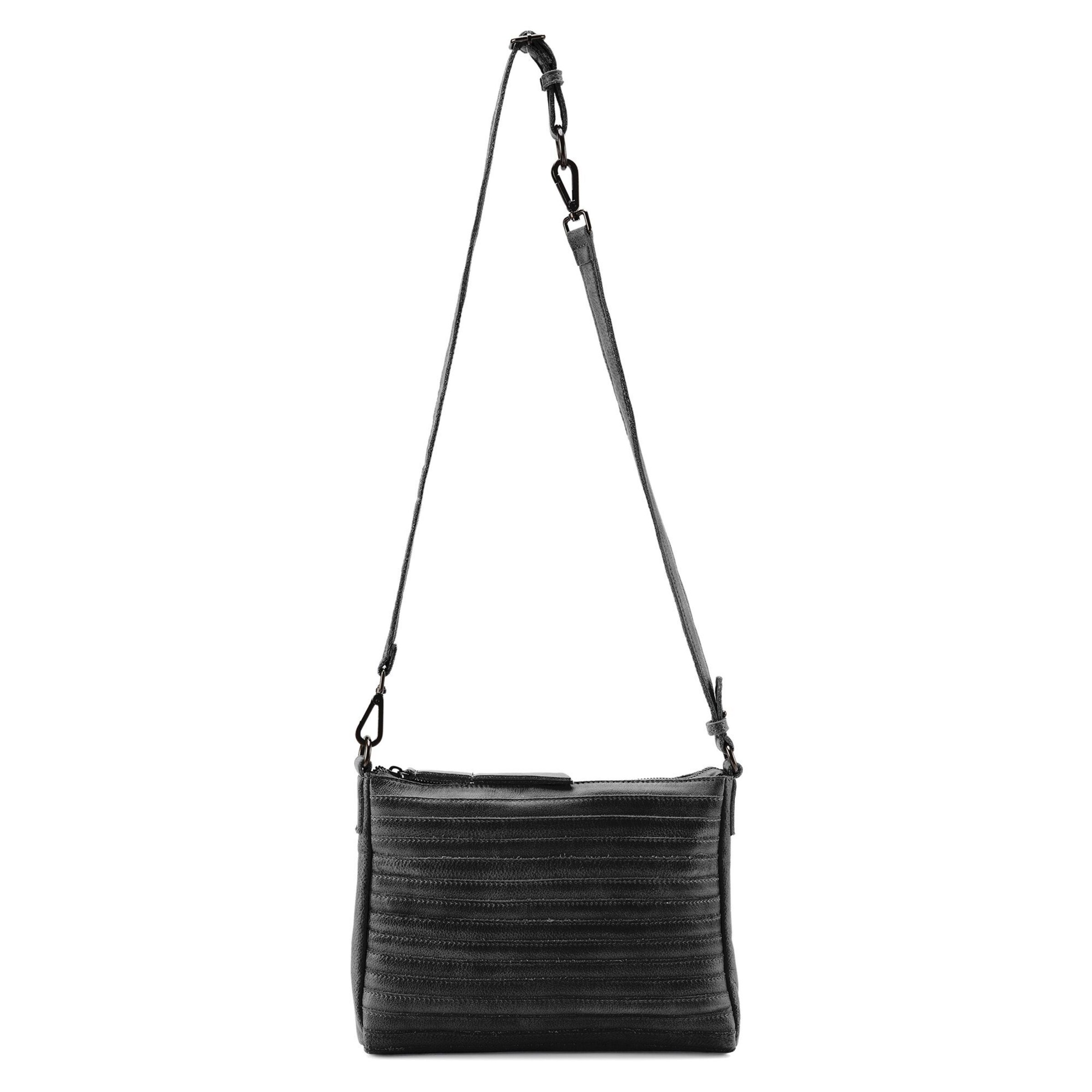 FREDsBRUDER Crossbody bag 'Layer' in Grey: front