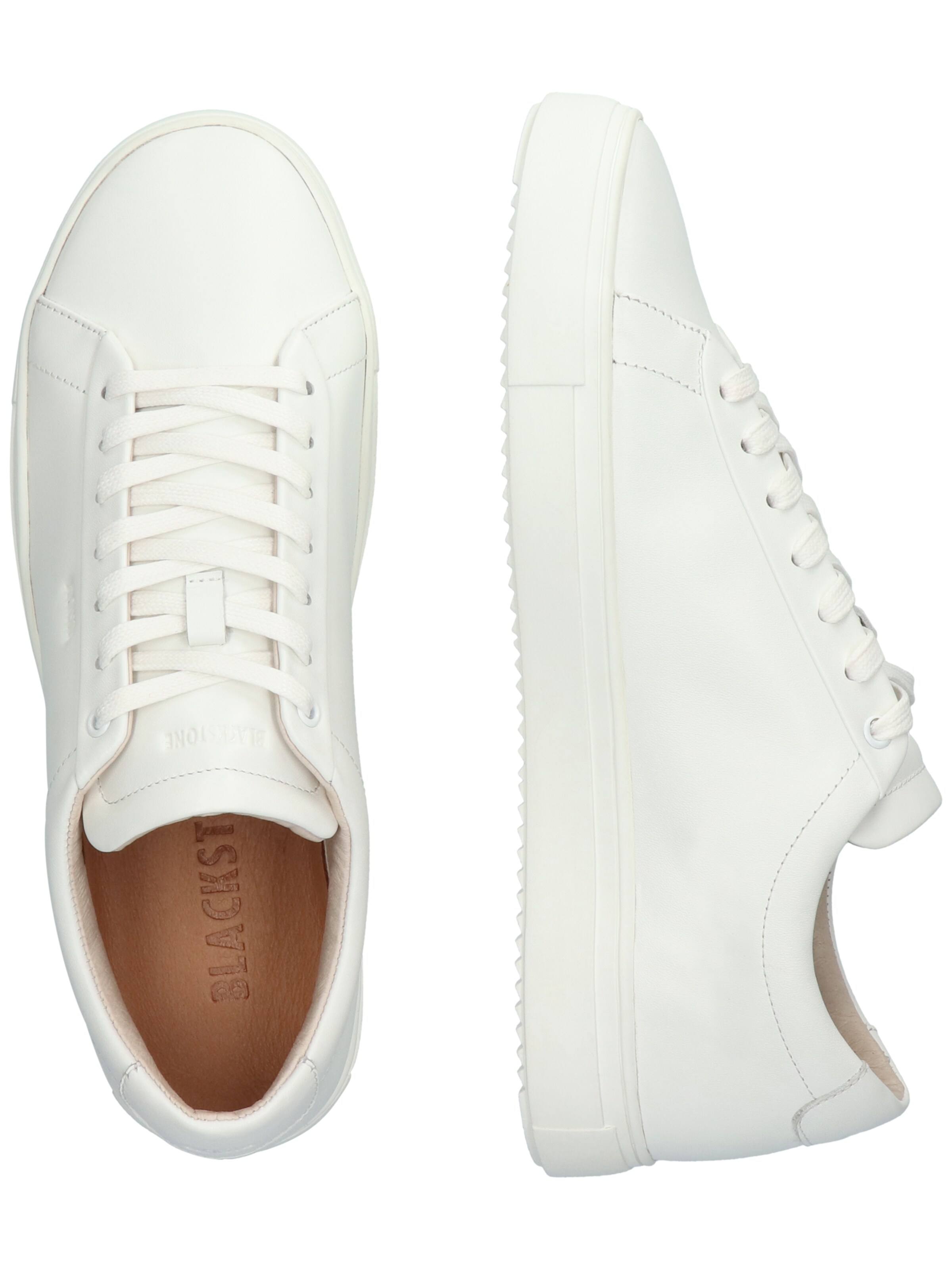 BLACKSTONE - Sapatilhas baixas 'Cobble Rober DG514' em branco