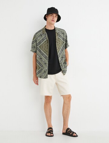 Koton Regular fit Button Up Shirt in Grey