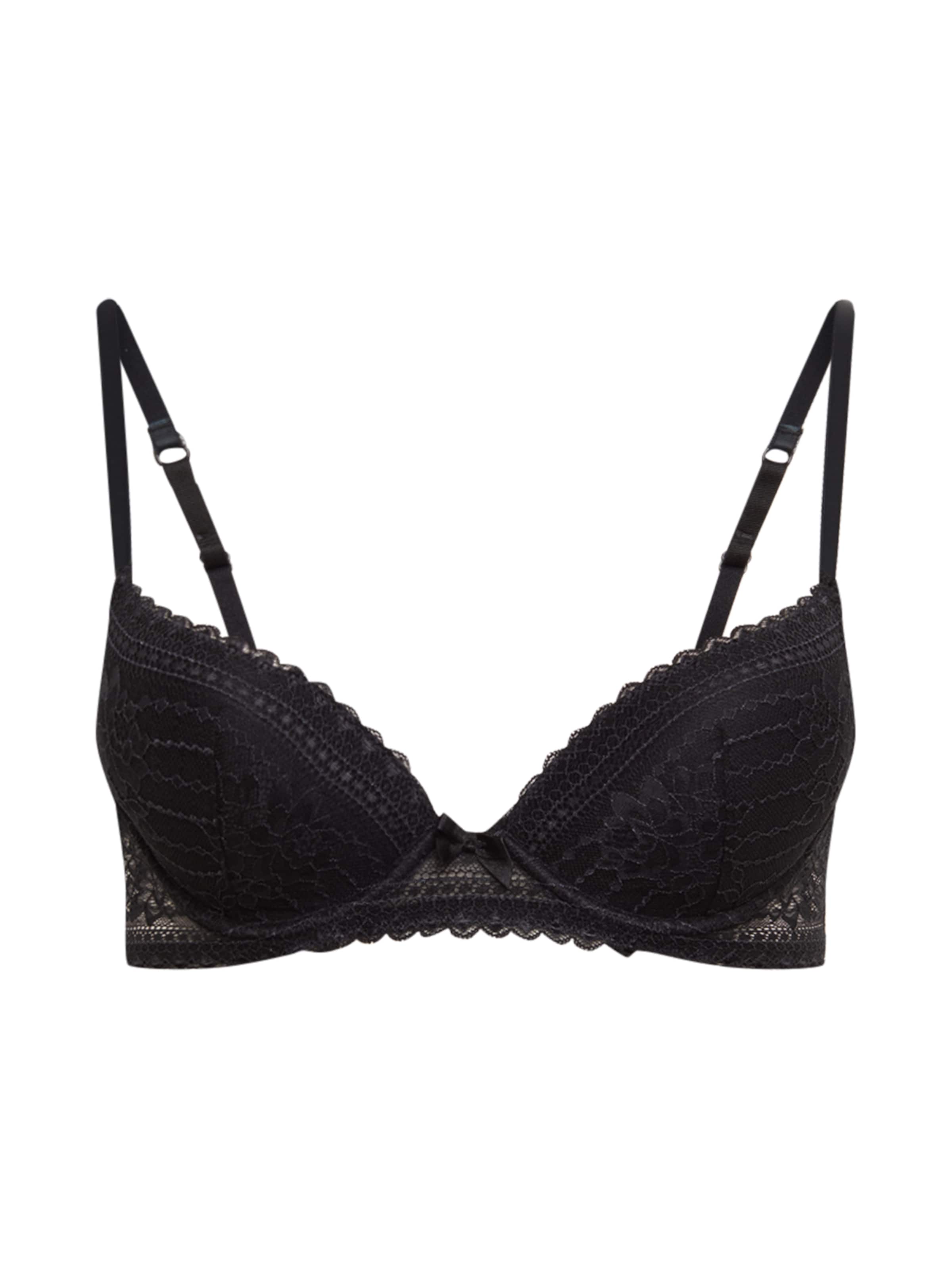ETAM - Push-up Sujetador 'PANAMA' en negro: frente