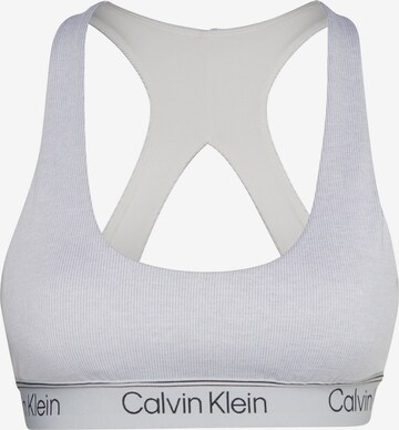 Calvin Klein Sport Bustier Sport-BH in Grau: predná strana