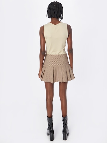 Monki Skirt in Brown