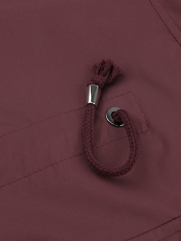 YOUTHUP Between-Seasons Coat 'Schwebe' in Red