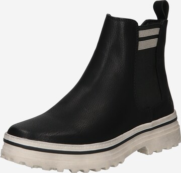 Boots chelsea di Dockers by Gerli in nero: frontale