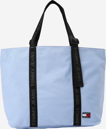 Tommy Jeans - Shopper 'Essential' em azul: frente