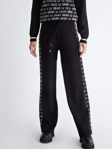 Regular Pantalon Liu Jo en noir : devant