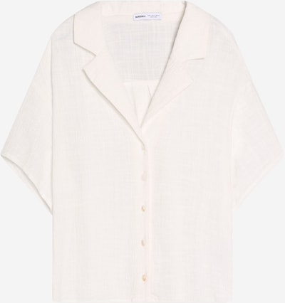 Bershka Pusero koossa XS värissä valkoinen, Tuotenäkymä
