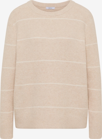 CECIL Sweater in Beige: front
