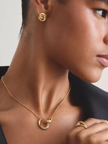 Chaîne 'Vergoldete Together Halskette mit Zirkonia' Thomas Sabo en or