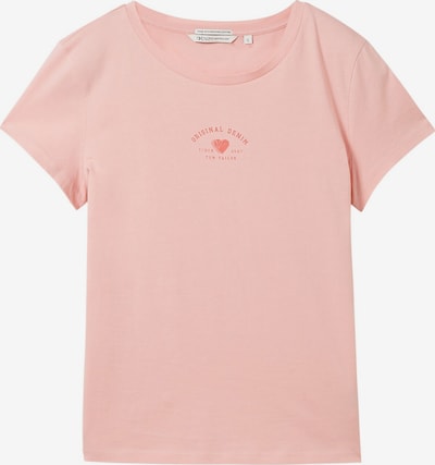 TOM TAILOR DENIM T-shirt en rose ancienne / rouge clair, Vue avec produit