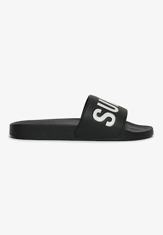 Superdry & Co Beach & Pool Shoes in Black
