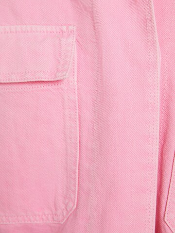 Bershka Prehodna jakna | roza barva