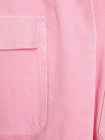 Bershka Prechodná bunda - ružová