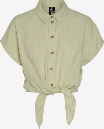 VERO MODA Blouse 'LINA' in Green: front