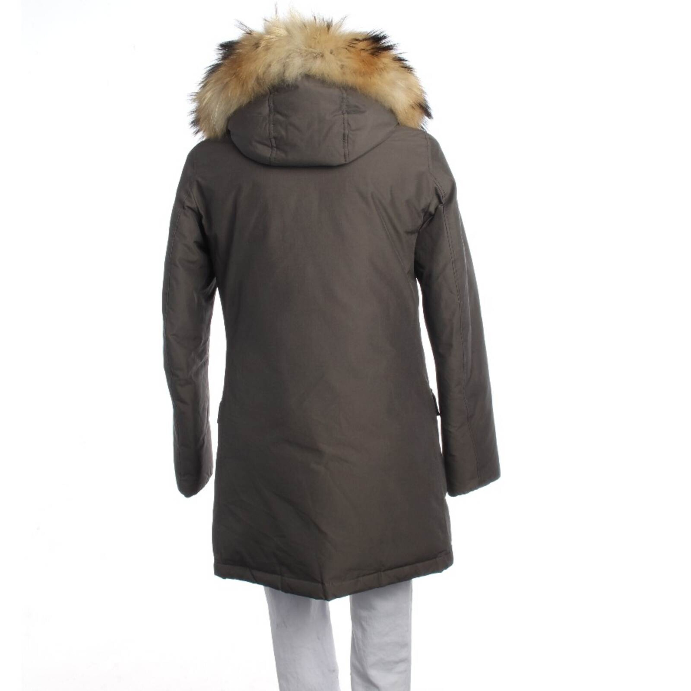 Woolrich Jacket & Coat in S in Grey