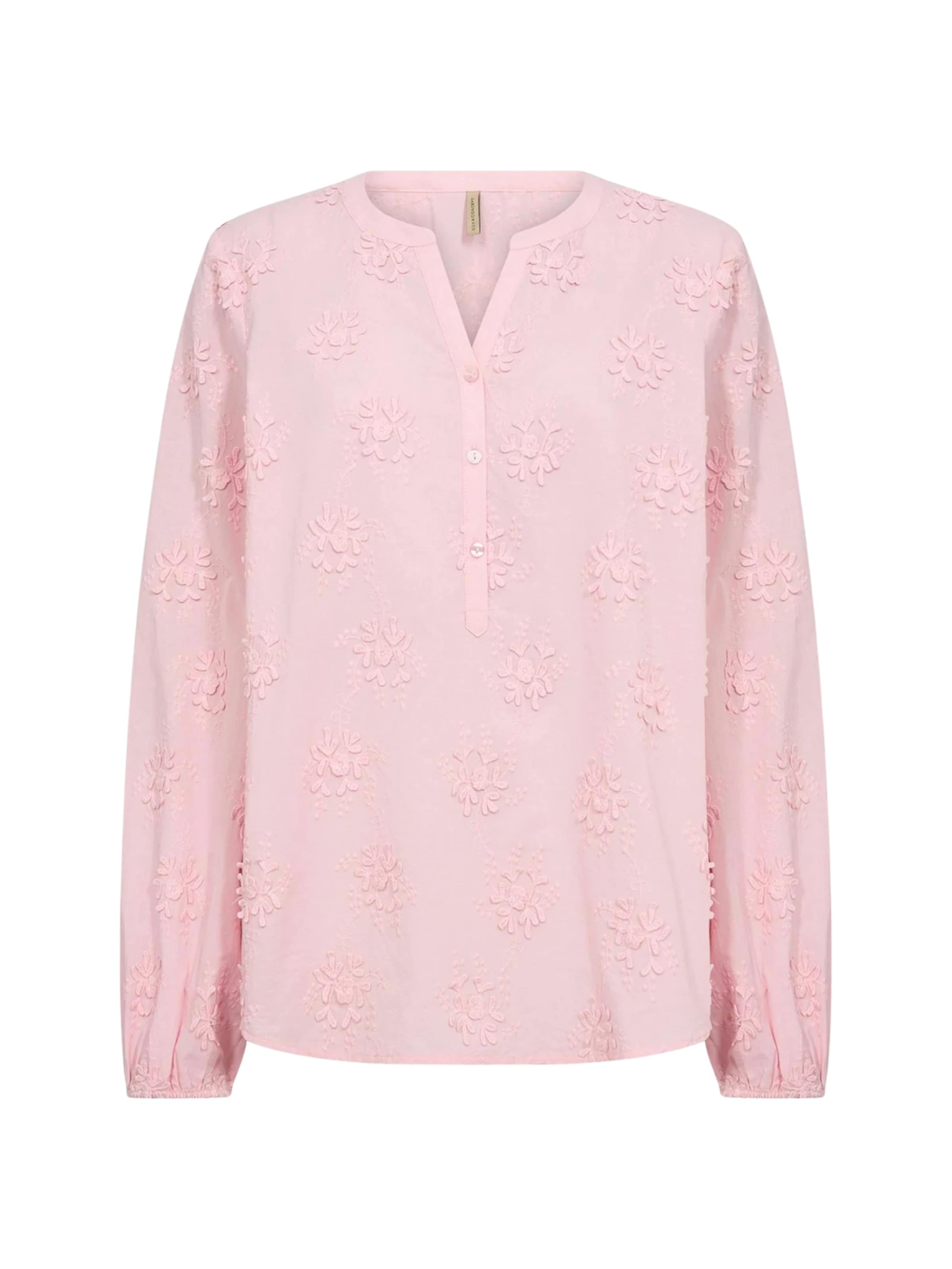 Soyaconcept Shirt 'Barbra' in Roze: voorkant