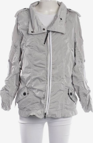 Marc Cain Jacket & Coat in XL in Silver: front