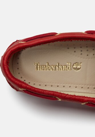 TIMBERLAND Mokasíny '6B58' – červená