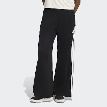 ADIDAS SPORTSWEAR Loose fit Workout Pants in Black: front