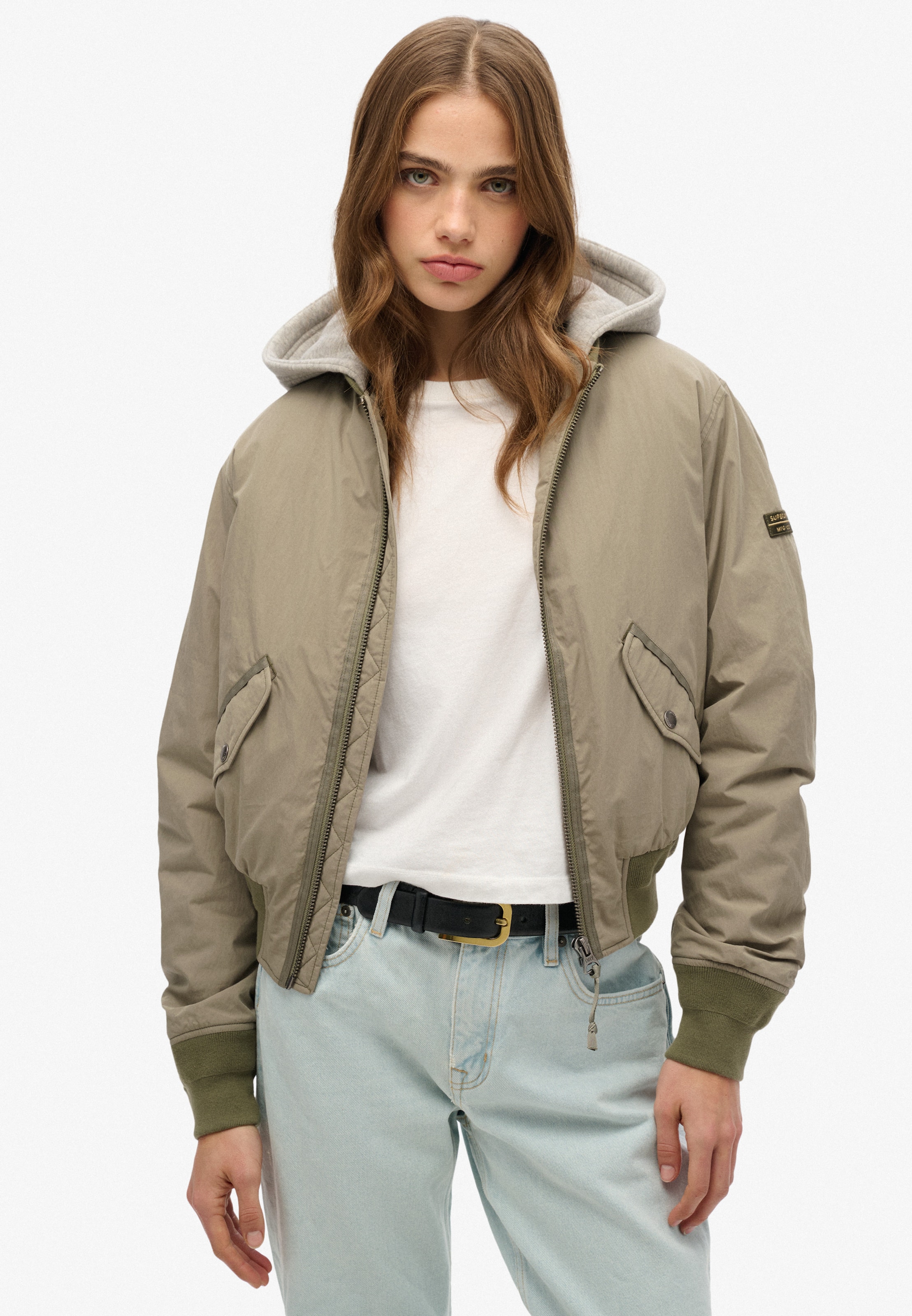 Superdry & Co Jacke 'MA1' in Grün
