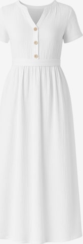 WENOR Zomerjurk 'MIRA' in Wit: voorkant