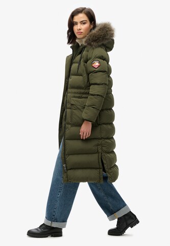 Superdry Winter coat 'Everest' in Green