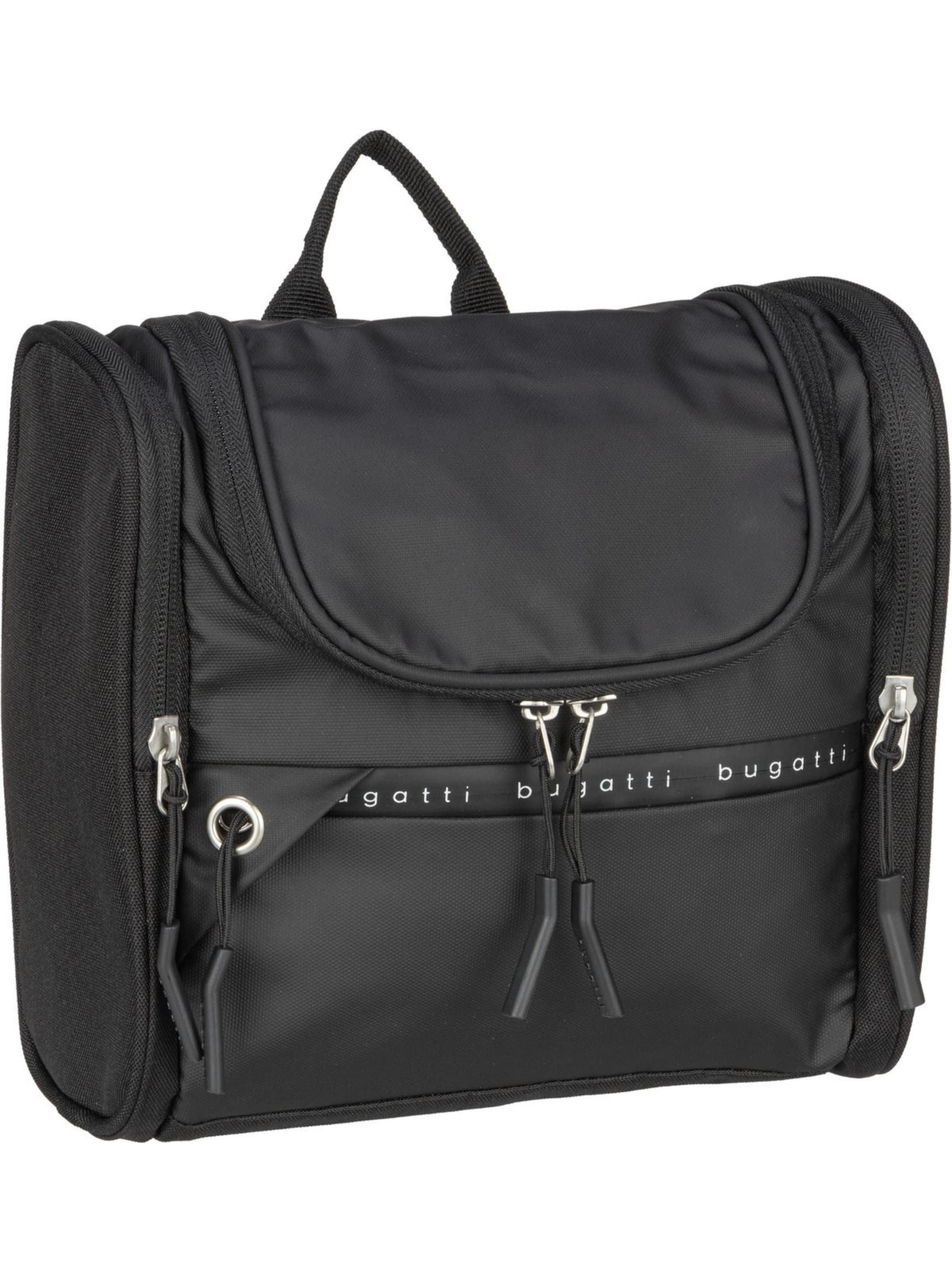 bugatti Kulturtasche in Schwarz: Vorderseite