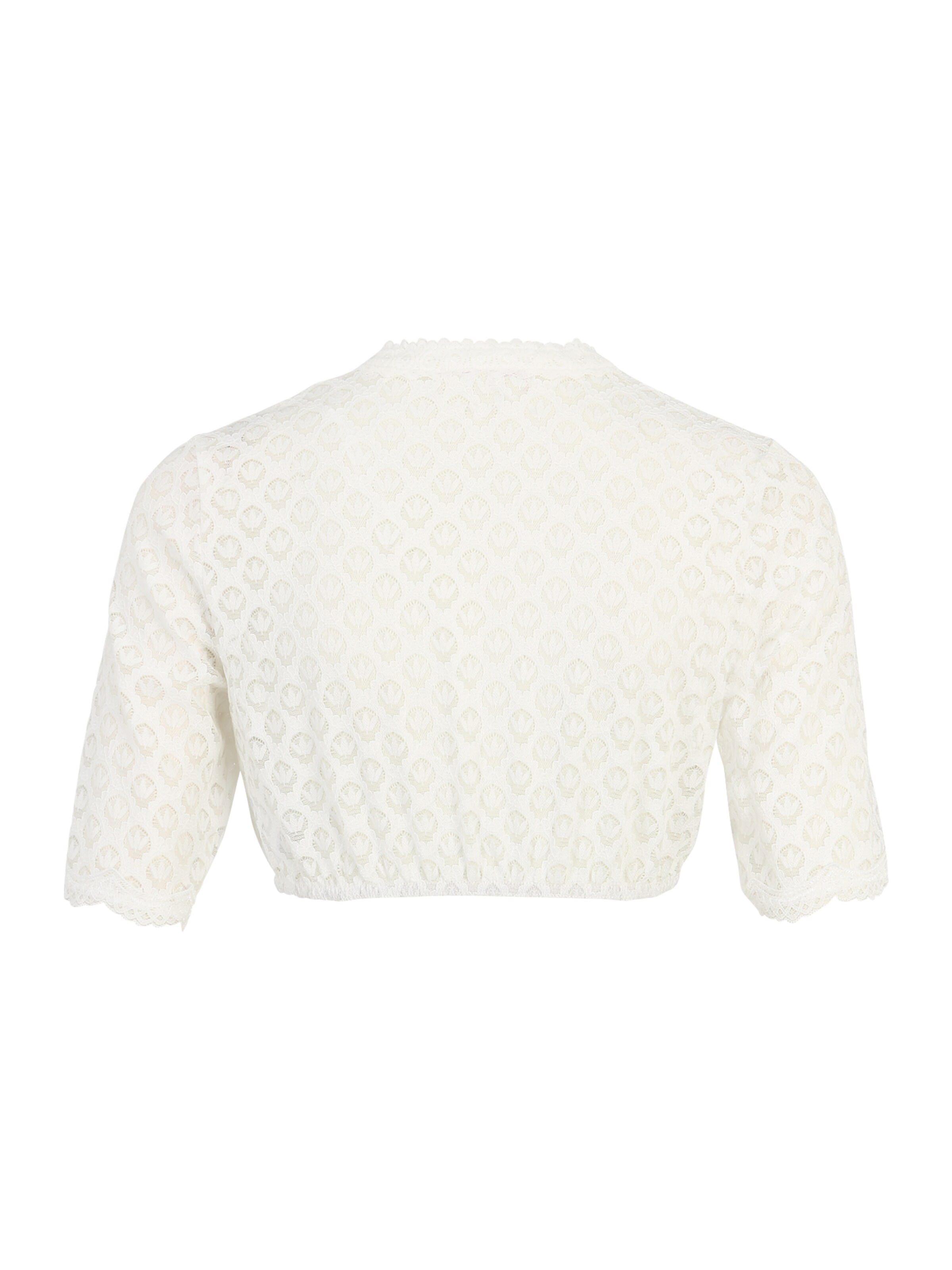 Blouse folklorique Krüger Madl en blanc