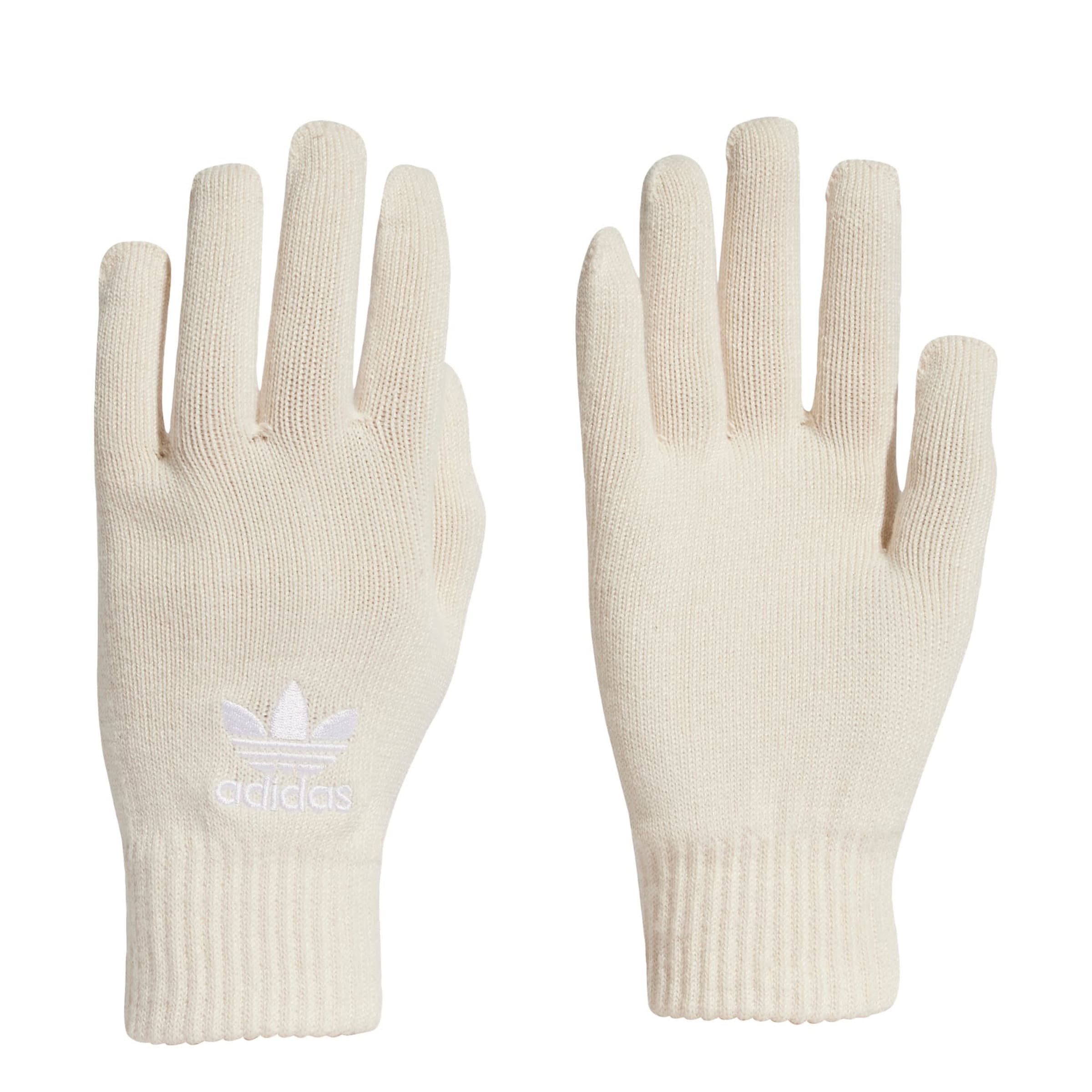 ADIDAS ORIGINALS - Guantes con dedos en blanco: frente
