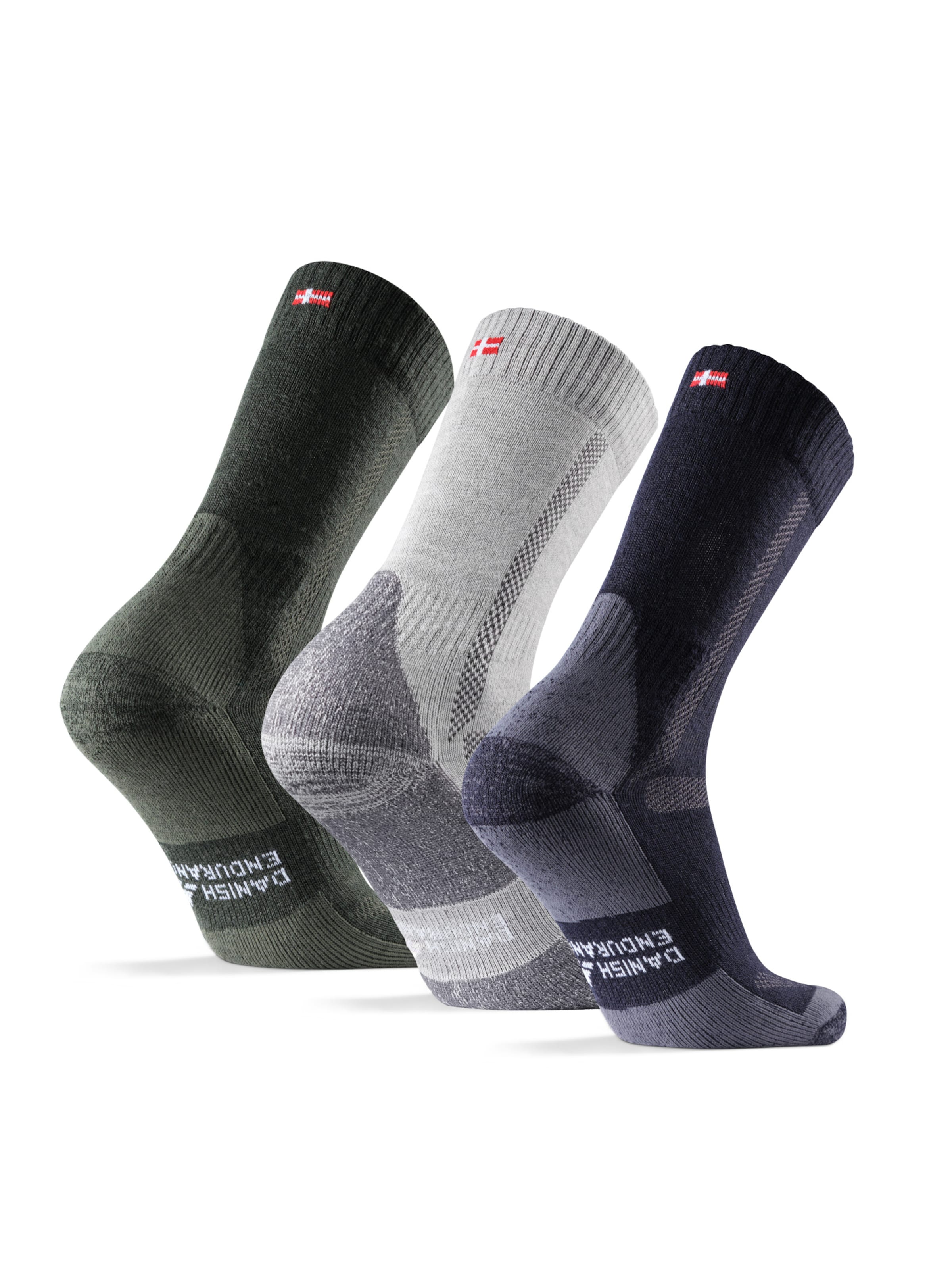 Chaussettes de sport 'Hiking Classic' DANISH ENDURANCE en bleu